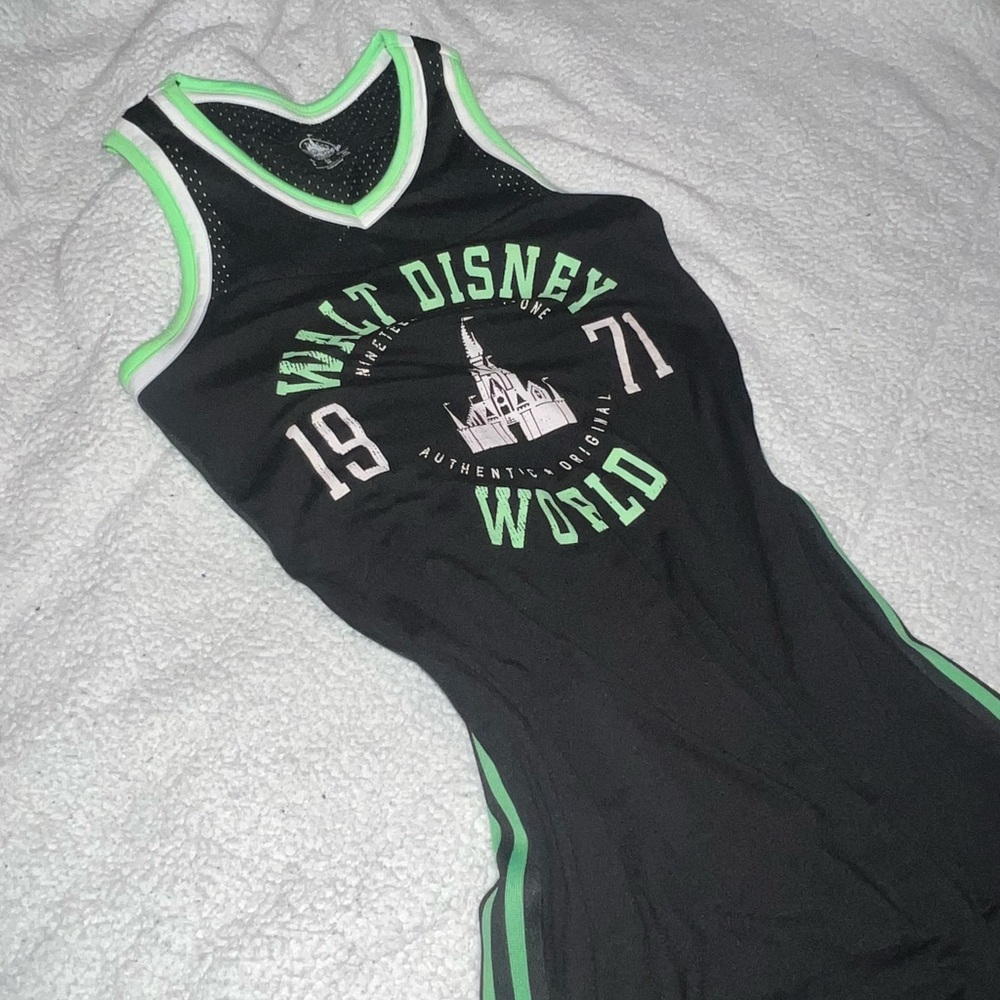 Walt Disney World 1971 Graphic Black Bodycon Dress - Picture 2 of 4